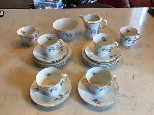 Epiag art deco tea cups - deco,