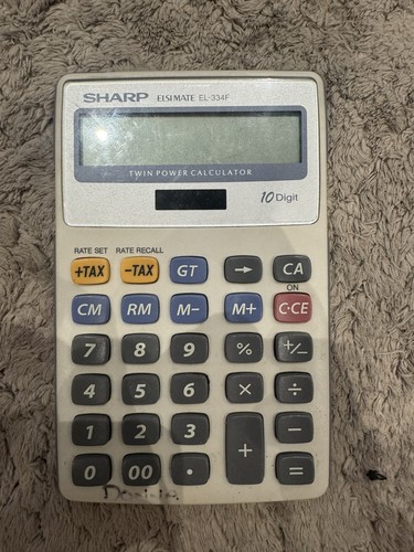 Sharp elsi mate 334f - sharp, el-334f