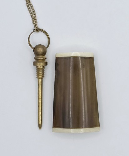 Vintage horn snuff perfume - horn,