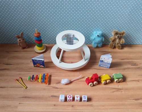 Dolls house baby - house, and