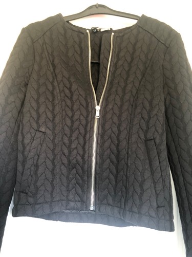 Ladies short black jacket - short,