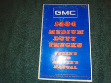 1984 GMC MEDIUM DUTY TRUCK AND