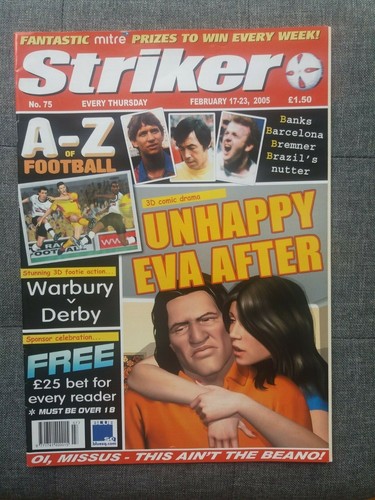 Striker comic issue - comic,
