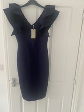 Coast Navy Blue midi dress