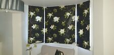 STUNNING ROMAN BLINDS /SANDERSON PARCHMENT FLOWER  FABRIC