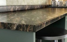 Midnight marble rounded - midnight, edge
