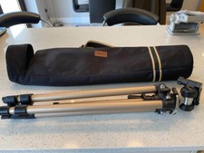 Velbon Sherpa 450 tripod. PH-157Q  Pan head and carry case