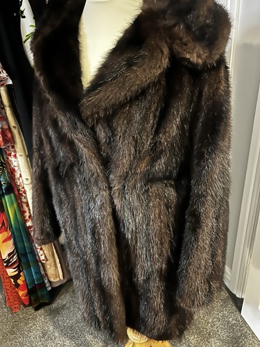 Vintage 1950 brown real - vintage, 1950’s