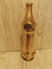 BRASS FIRE SERVICE  BRANCH/NOZZLE KINGS STAMP GR 1942 5/8 NOZZLE