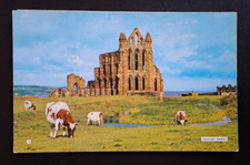 Whitby Abbey, Yorkshire Vintage Postcard