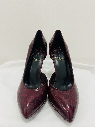 Mistress burgundy croc effect - mistress,