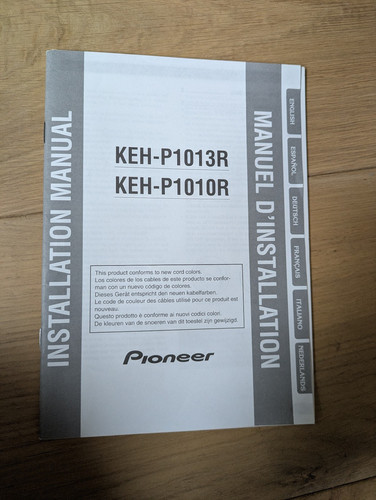 Pioneer KEH‑P1013R Car??