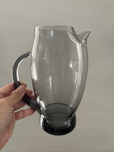 Vintage smoked gray blown - vintage,