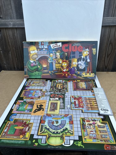 The simpsons clue 2000 hasbro - 2000,