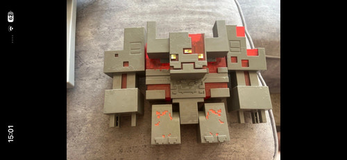 Minecraft cat action figure - minecraft,