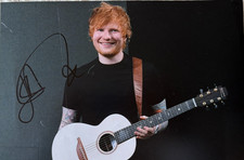 12x8 Photo Hand Signed by Ed Sheeran - Autograph Music Legend + Certified COA