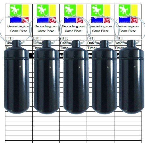 Bison tube geocache container - tube,