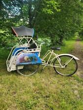 Original Javanese Rickshaw Authentic Becak, Tuk Tuk, Pedicab