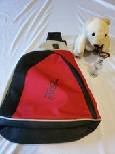 Vtg Coca-Cola Backpack Over