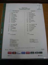 12/08/2014 Colour Teamsheet