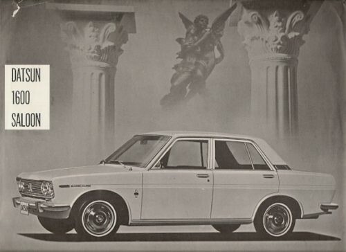 Datsun 1600 saloon 1969 1970 - 1600,