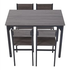 Dining Table and Chairs Set 4