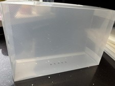 Plastic Shoe Storage Boxes 12 Foldable.