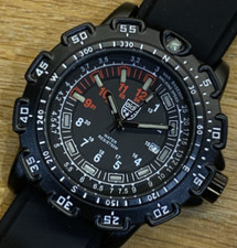 ADDIESDIVE MILITARY DIVERS STYLE LARGE WATCH, Black + silicone strap, diver,