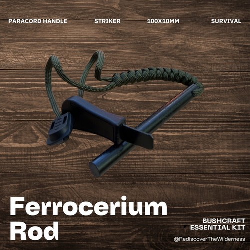 Ferro rod fire starter bayite - rod,
