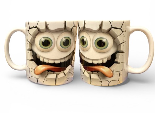 11oz funny face - -,