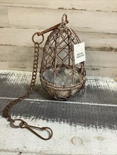 Rare Rustic Hanging Birdcage
