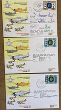3 RAF Covers - EDAMBUSTERS, Netherlands Aerobatic Team 1 Multi Signed & 2 Pilots