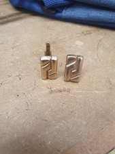 1919 Solid 9ct Gold Art Deco Cufflinks – Birmingham Hallmarked – H. Johnson Ltd