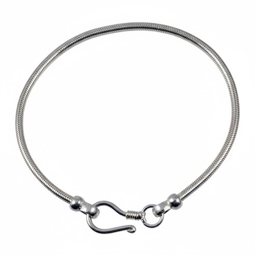 3mm 925 silver snake - 925, bracelet