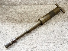VINTAGE BRASS GREASE GUN