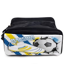 Personalised Leeds Boot Bag Football Sports School PE Gym Kit Boys Gift FB31