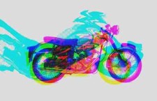 A4 Photo BSA GoldStar DBD34