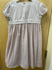 The Little White Company Dusky Pink Tulle dress age 7-8 immaculate 