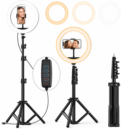 Selfieplus ring light with - light,