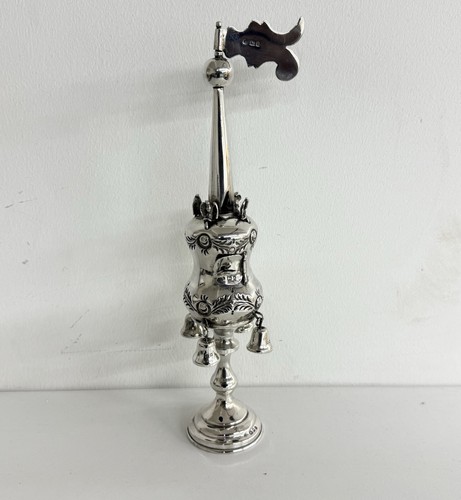 Antique solid silver jewish - antique,