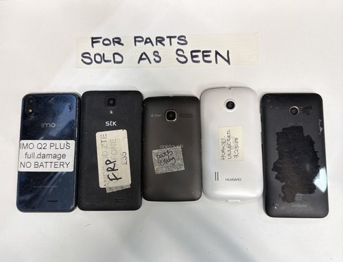 Job lot untested mobile - 5x,