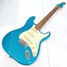 Jim Deacon Squier Stratocaster Electric Guitar Blue 6 String FLT30-DM