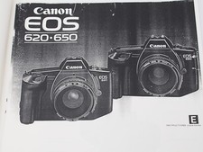 Canon EOS 620, EOS 650 Camera Instruction Manual - Photocopy