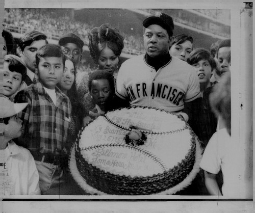 1971 willie mays honored - 1971,