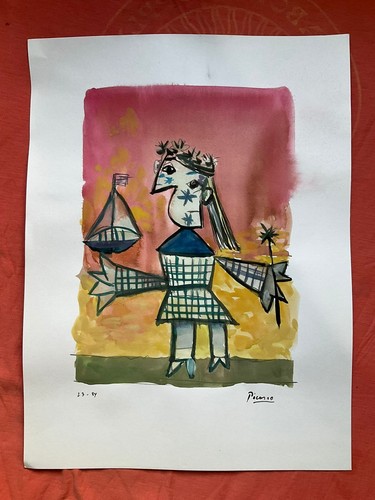 Picasso painting drawing - picasso,