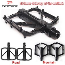 PROMEND MTB BMX Bike Sealed Bearings Mountain Bike Flat Pedals Aluminium 9/16"