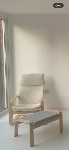 Ikea poang chair with - (only),