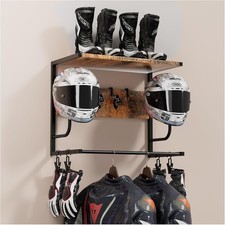 Motorcycle Helmet Holder Wall