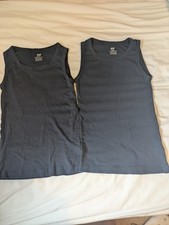 Boys H & M Vest Tops Size 8-10 Years