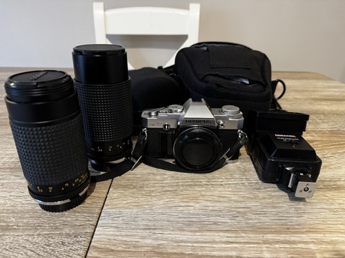 Olympus om30 slr - olympus, vintage
